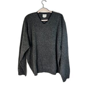 Men's Vintage 100% Lambswool J. Crew Sweater Size XXL